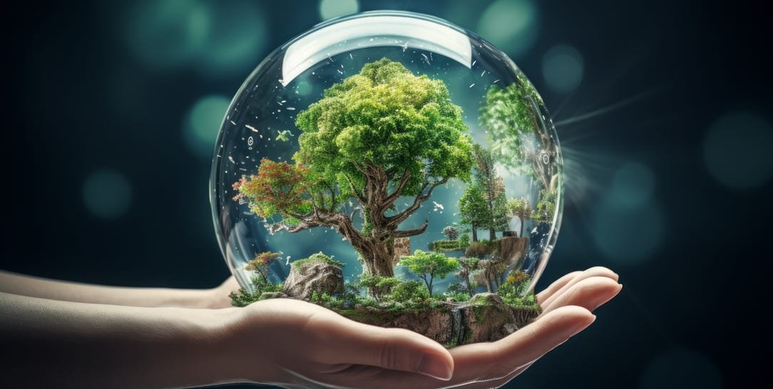 Die Welt in den Händen